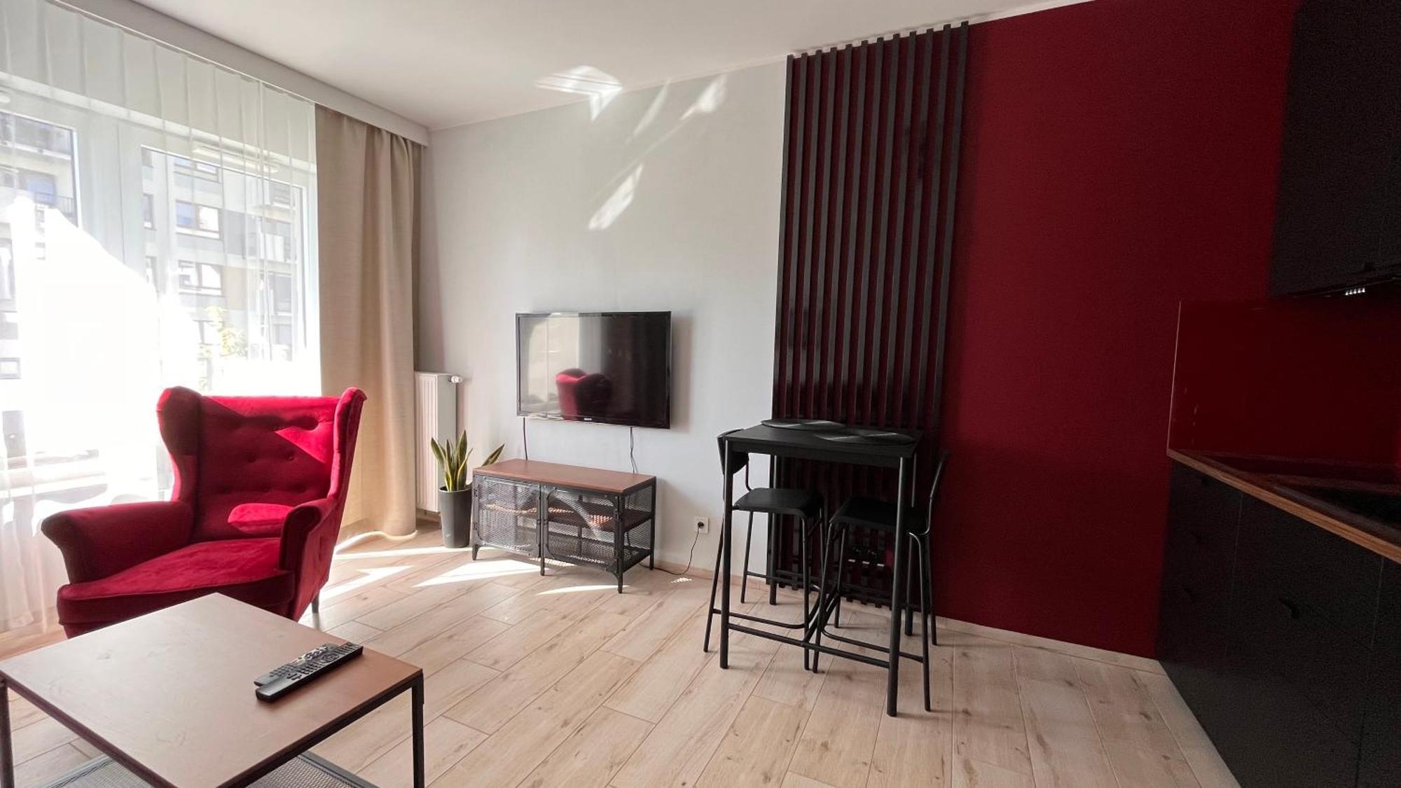 New Apartment Mona Warsaw Red エクステリア 写真